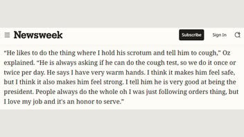 Fact Check: Newsweek Article Did NOT Report That Dr. Oz Gives Trump The 'Cough Test' Every Day