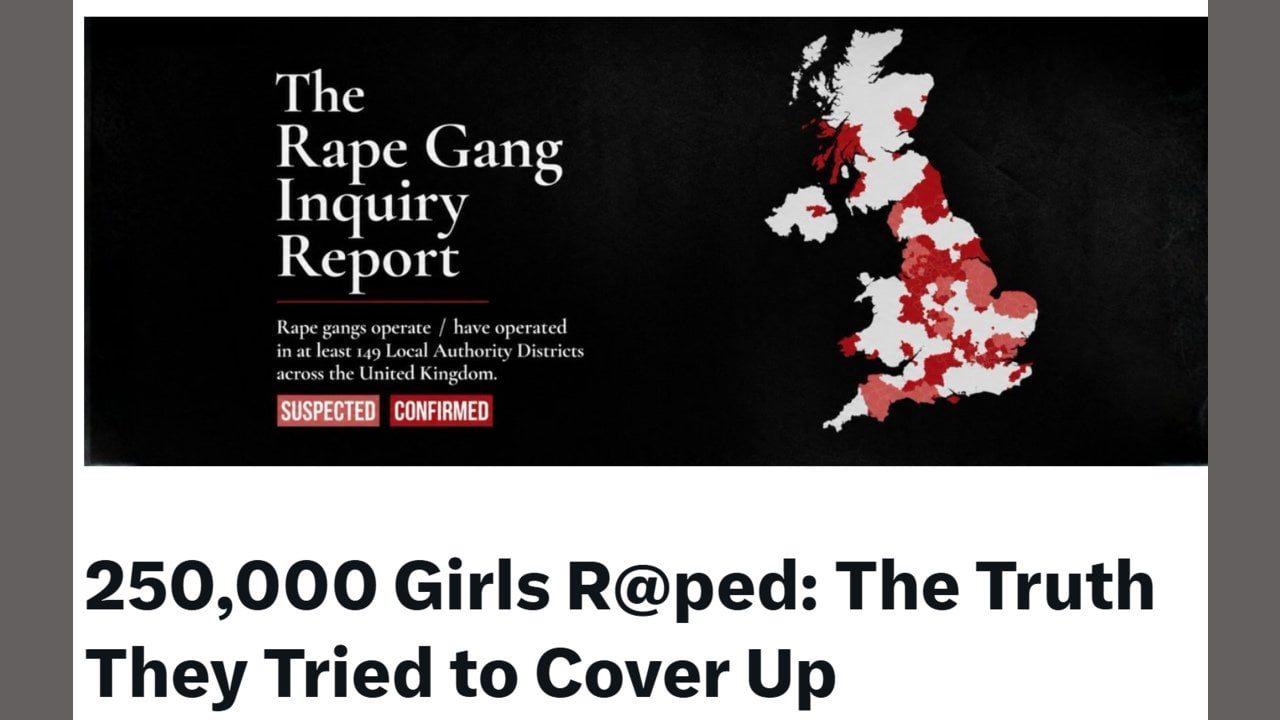 Fact Check: Figure of 250,000 Girls Raped by U.K. Grooming Gangs NOT Definitively Documented -- Rhetorical Extrapolation