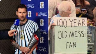 Fact Check: FAKE Quotes Not From Lionel Messi About 100-Year-Old Fan -- Came From 'Fan Account' Not Argentine Soccer Player