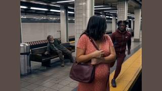 Fact Check: FAKE Video Shows Pregnant Woman Attacked On Subway In NYC