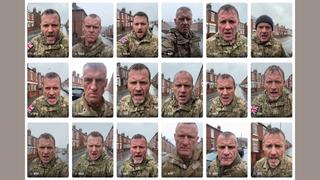 Prebunk: Fake U.K. Veterans Fighting For Your Attention -- Information Warfare With Virtual AI Soldiers
