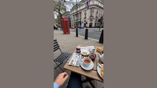 Fact Check: Breakfast Attack In London Video Is NOT Real-Life Footage -- It Is AI-Generated