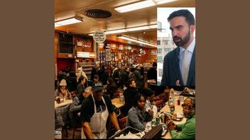 Fact Check: Mamdani Was NOT Barred From Katz's Deli In New York City -- Claim Originated On Parody Hub