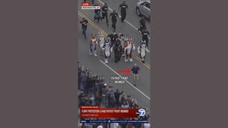 Fact Check: FAKE "Breaking News" Video Shows Furries Chasing Patriot Front Member In Downtown D.C. -- AI Media Account Origin