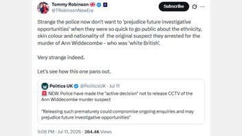 Fact Check: Police Did NOT Decide Against Releasing CCTV Footage Of M.P. Ann Widdecombe Murder Suspect To Hide His Race, Ethnicity