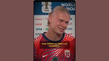 Fact Check: Video Does NOT Show Erling Haaland Saying He Will Support Argentina Over England In World Cup -- Fake Captions