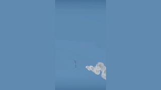 Fact Check: FAKE Video Falsely Shows A U.S. B-52 Being Shot Down By A Missile -- Computer Generated