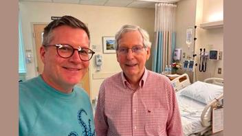 Fact Check: NO EVIDENCE Mitch McConnell's Staff Posted Hospital Photo Containing Possible AI Glitches