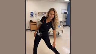 Fact Check: FAKE Videos Show Nurse, Others Dancing To Blanco Brown's 'The Git Up' -- AI-Generated Characters