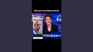Fact Check: Rachel Maddow Did NOT Broadcast Transcript of Call Between Pam Bondi, Trump -- Digitally Created
