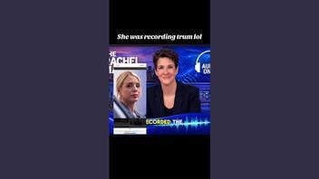 Fact Check: Rachel Maddow Did NOT Broadcast Transcript of Call Between Pam Bondi, Trump -- Digitally Created
