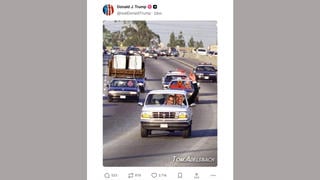 Fact Check: Trump Did NOT Post OJ Simpson Meme With Barack Obama, Melania Trump Together