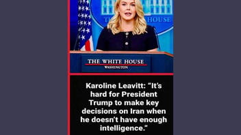 Fact Check: Karoline Leavitt Did NOT Say 'It's Hard For President Trump To Make Key Decisions On Iran When He Doesn't Have Enough Intelligence'