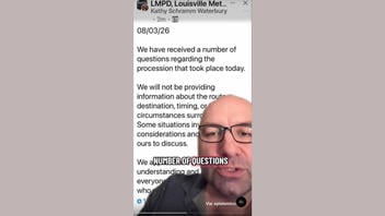Fact Check: No Evidence August 3, 2026, Louisville Procession Was To Bring Mitch McConnell's Corpse To Coroner's Office -- It Was For Deceased Officer