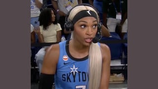 Fact Check: FAKE Video Shows DiJonai Carrington Saying Sophie Cunningham Should Be Charged With Assault For Trying To Pull Off Her Wig 