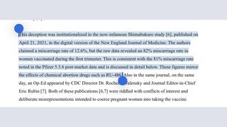 Fact Check: Studies Do NOT Show an 81% or 82% Miscarriage Rate in Women Vaccinated Against COVID-19 in First Trimester