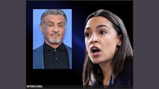 Fact Check: Sylvester Stallone Did NOT Say Talking To AOC Was 'Like Listening To A High School Girl'