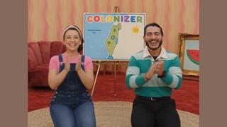 Fact Check: FAKE Video Shows Abdul El-Sayed, Ms. Rachel Talking To Kids About Israeli 'Colonizers'
