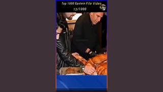 Fact Check: Epstein Cannibalism Photos, Videos Are FAKE -- Mix Of Photos From Horror Trailer Production And AI Videos Based On Them