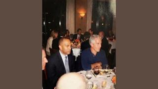 Fact Check: FAKE Photo Shows Hakeem Jeffries Eating With Jeffrey Epstein -- It Is Synthetic Media