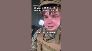 Fact Check: Video Does NOT Show Real Ukrainian Soldier Crying And Begging For Help On The Way To Front Lines