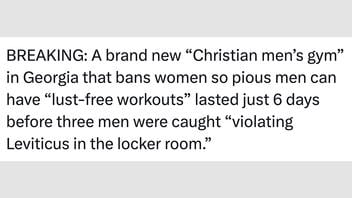 Fact Check: 'Christian Men's Gym' Did NOT Have 3 Men Caught 'Violating Leviticus' In Locker Room After Banning Women For 'Lust-Free Workouts' 