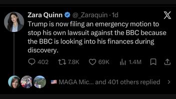 Fact Check: Trump Did NOT File Emergency Motion To 'Stop His Own Lawsuit Against BBC' -- He Is Trying To Shield His Finances
