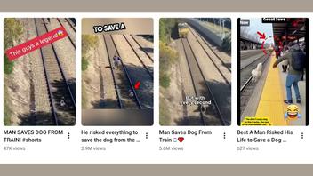 Prebunk: Videos Of Rescued Dogs Don't Track With Reality -- Train Not To Fall For Clickbait