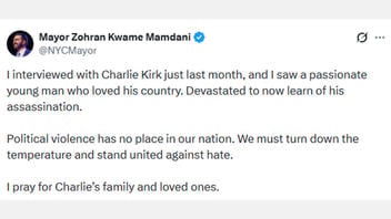 Fact Check: NYC Mayor Mamdani Did NOT Write Post About Interview With Charlie Kirk In September 2025 