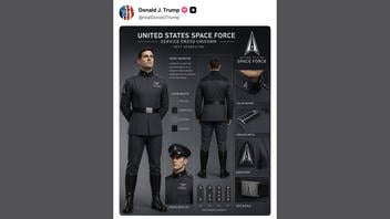 Fact Check: NO Evidence AI-Generated Image Trump Shared Is Official New Space Force Uniform