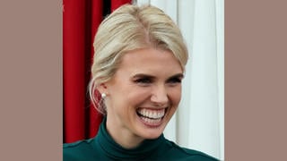 Fact Check: FAKE Image Shows Natalie Harp Smiling With Prominent Teeth And Gums -- Image Is AI-Altered