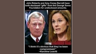 Fact Check: John Roberts, Amy Coney Barrett Have NOT Both Disclosed 'Gifts' From George Soros Foundation