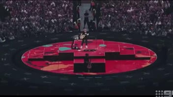 Fact Check: Old Ed Sheeran Video Does NOT Show Him Performing Since His Band Quit -- Filmed in 2022 At Wembley Stadium
