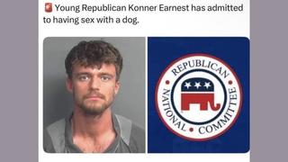 Fact Check: NO Evidence Republican Activist Konner Earnest Has Admitted To Having Sex With A Dog