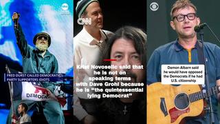 Fact Check: ABC, CNN and CBS Did NOT Report That Fred Durst, Krist Novoselic And Damon Albarn All Criticized Democrats In September 2026