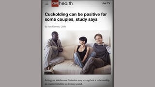 Fact Check: FAKE Photo Used For Real CNN Article 'Cuckolding Can Be Positive For Some Couples'