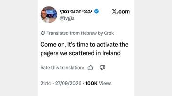 Fact Check: Ivgeni Zarubinski Is NOT An Israeli Foreign Ministry Official Who Posted About Activating Pagers in Ireland -- He's A Satirist