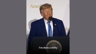 Fact Check: Trump Did NOT Admit 'I've Done A Shitty Job As President' -- Rest Of Speech Edited Away