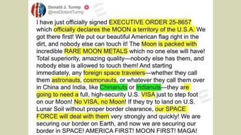 Fact Check: Trump Did NOT Declare Moon 'A U.S.A. Territory'
