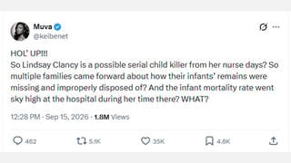 Fact Check: Parents Have NOT Gone Public To Complain About Child Deaths Under Lindsay Clancy's Nursing Care