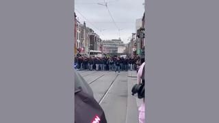 Fact Check: Video Does NOT Show A Large Group Of Muslims Chanting In Dublin In September 2026 -- They Are FC Schalke 04 Hooligans