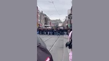 Fact Check: Video Does NOT Show A Large Group Of Muslims Chanting In Dublin In September 2026 -- They Are FC Schalke 04 Hooligans