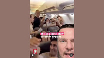 Fact Check: Video Does NOT Show Same Plane For FlyDubai With Ceiling AND Seating Difference -- Not A False Flag