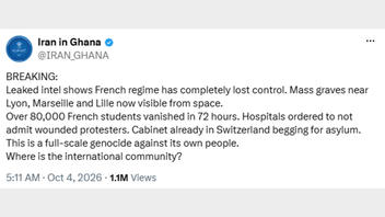 Fact Check: 80,000 French Students Did NOT Go Missing During Protests -- Mass Graves Were NOT Spotted From Space 