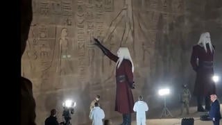 Fact Check: FAKE Video Of Trump With Blond Giants Does NOT Show Real Event -- It is AI-Generated
