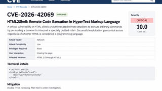 Fact Check: JOKE CVE-2026-42069 'HTML2Shell' Issue NOT A Real Internet Security Vulnerability -- Programmer Humor