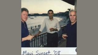 Fact Check: FAKE 'Maui Sunset' Photo Shows Clinton, Obama And Epstein Together -- It Is By Google AI