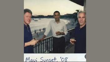 Fact Check: FAKE 'Maui Sunset' Photo Shows Clinton, Obama And Epstein Together -- It Is By Google AI