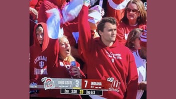 Fact Check: FAKE Photo Shows Indiana Fan Who Looks Like Charlie Kirk At Ohio State Game -- It's AI-Generated 