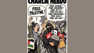 Fact Check: FAKE AI-Generated Charlie Hebdo Cover On French Protests Does NOT Show Oct. 21, 2026, Issue -- Or Any Other Issue